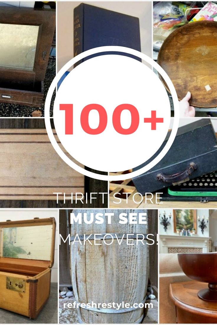 100+ best thrift store makeovers