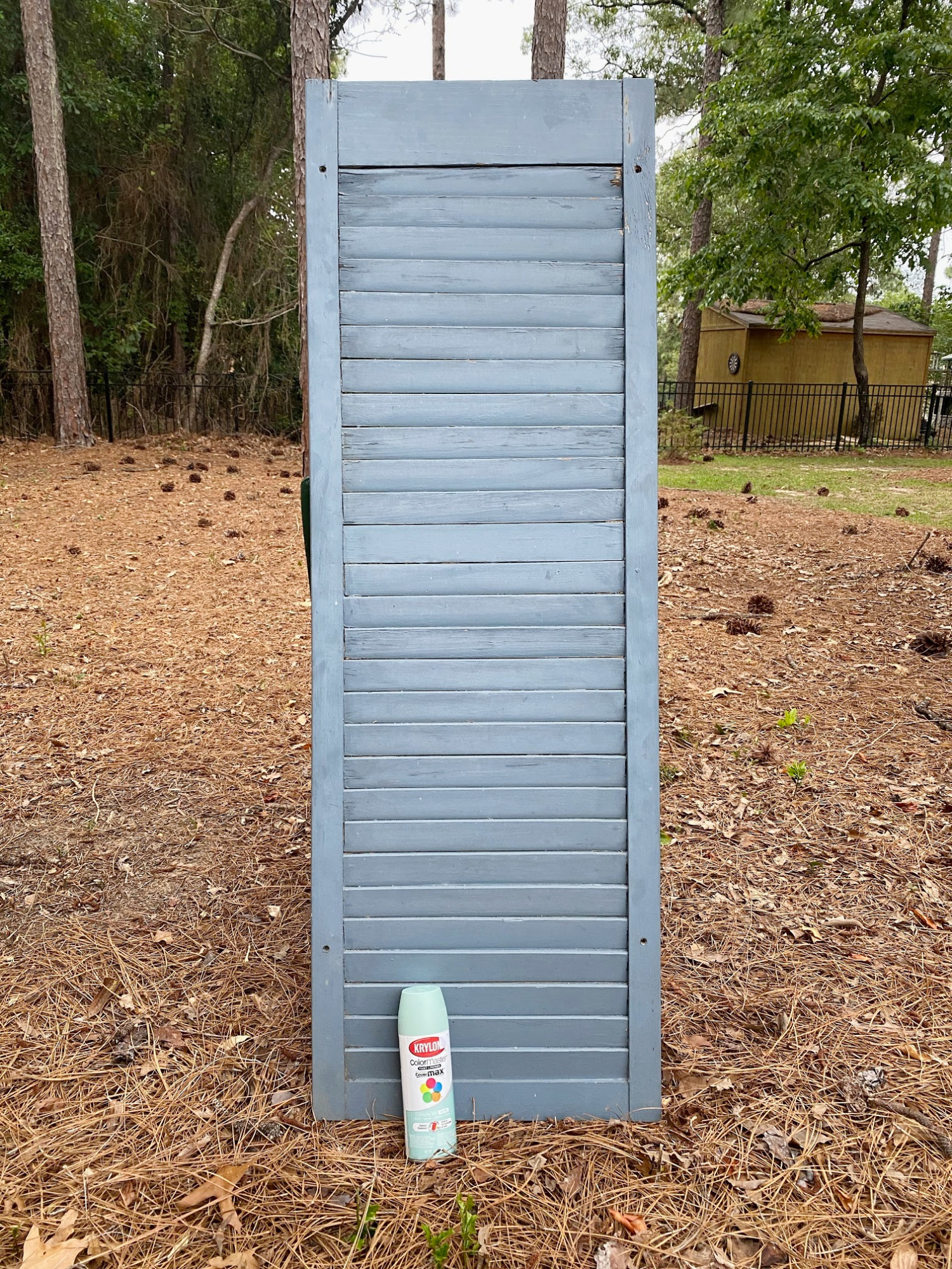 Old shutter gets a makeover