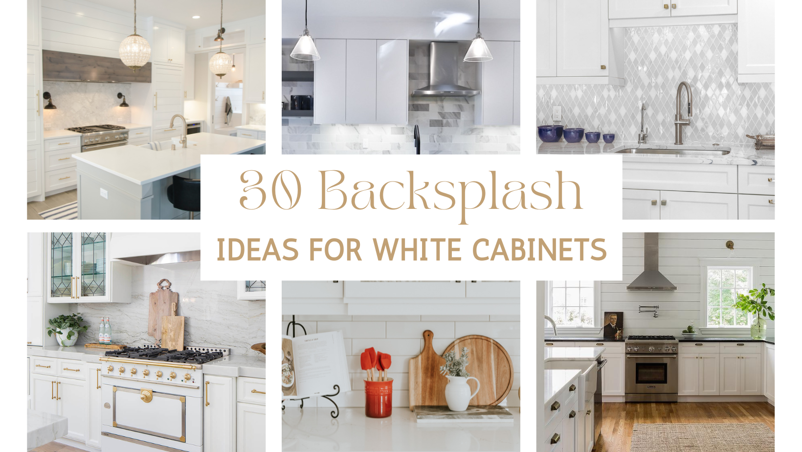 Back splash ideas for white cabinets