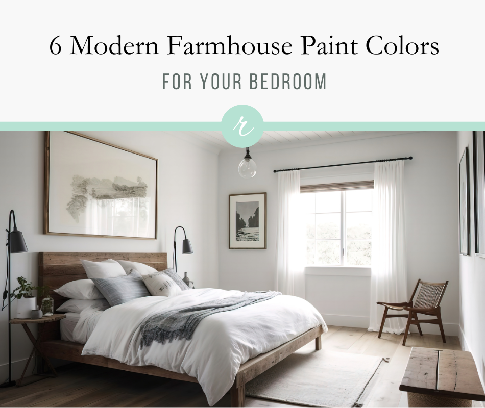 modern farmhouse bedroom paint colors