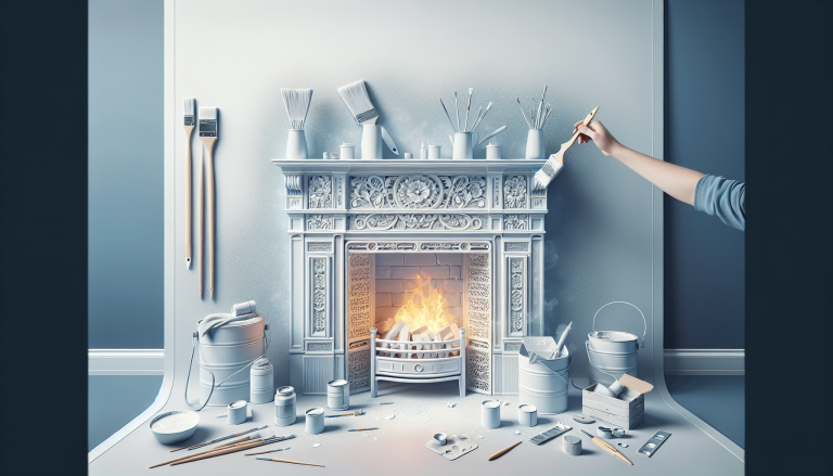 How to Paint a Metal Fireplace: A DIY Guide for an Updated Look ...